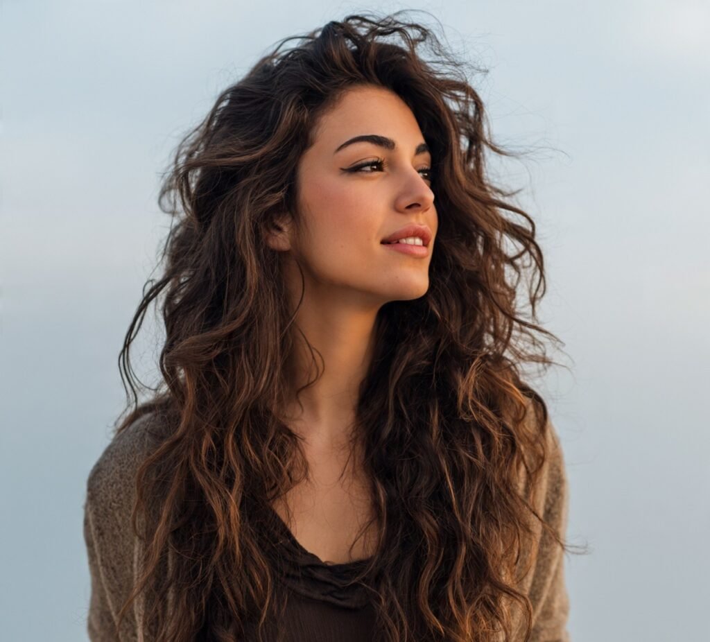 13 Trending Chic Long Curly Hairstyles for Maximum Bounce and Definition 2 Long Layered Curls cropped