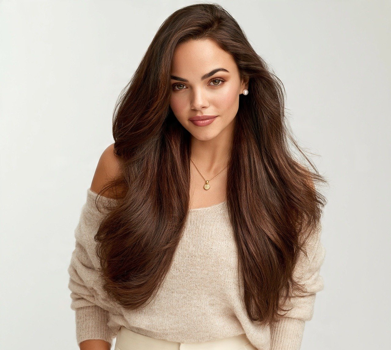 Long Layered Haircut with Collarbone Start