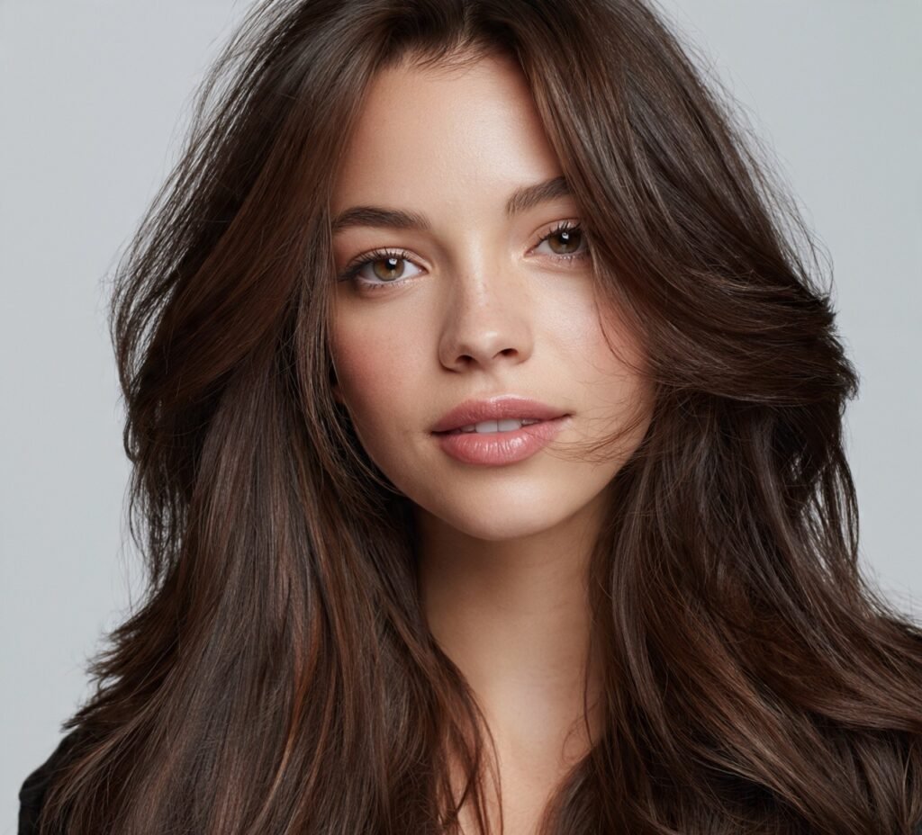 14 Long Hair Hairstyles That Are Stylish, Modern, and Easy to Wear 4 Long Layers with Face Framing Pieces cropped