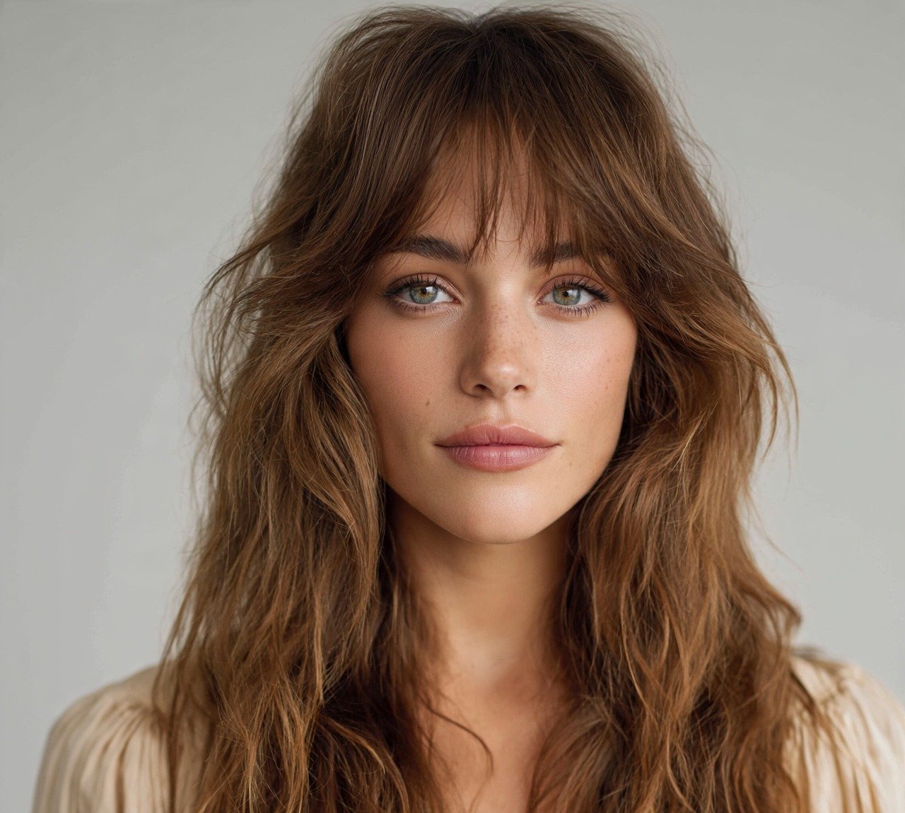 Long Shag Hairstyle