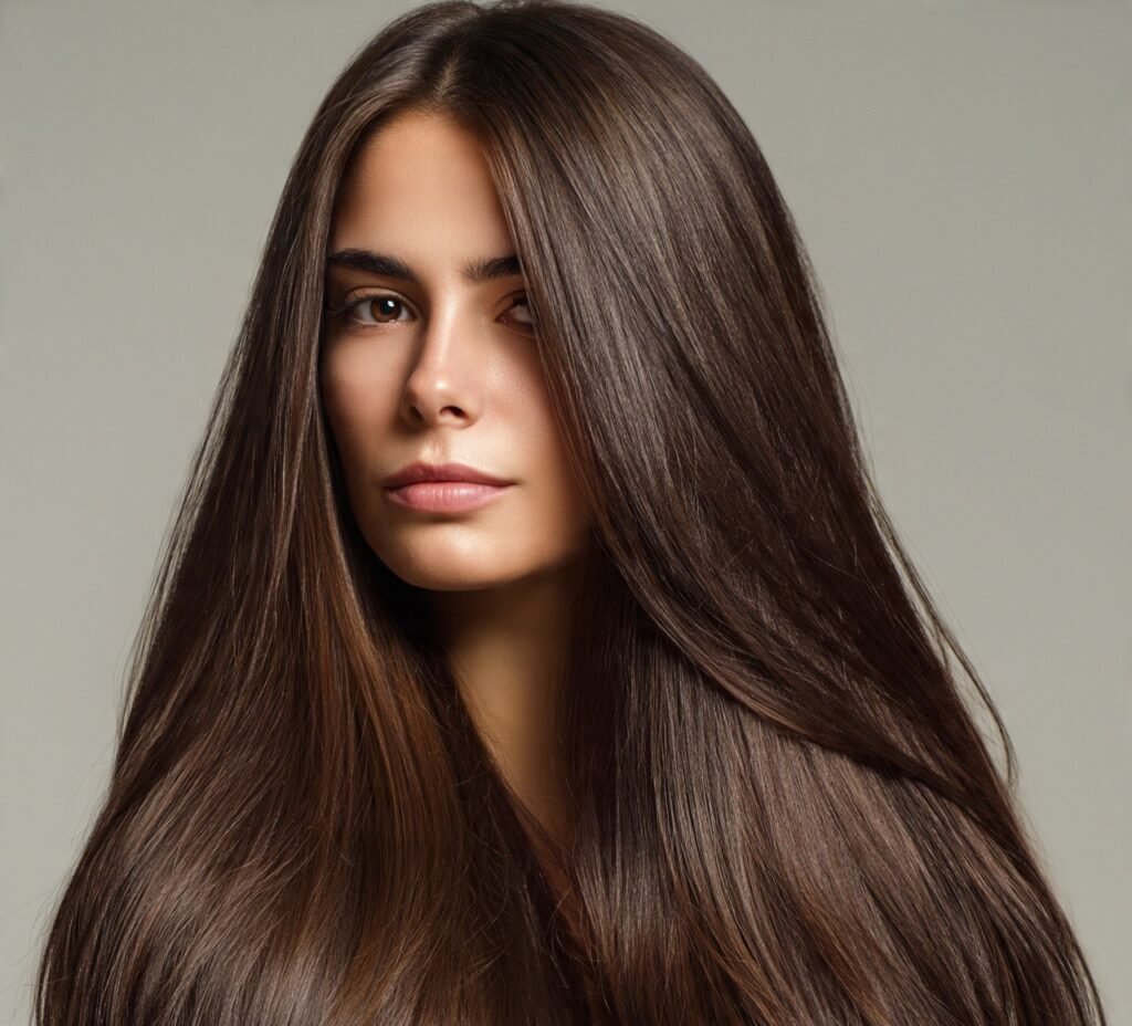 Long Straight Hair with Subtle Layers