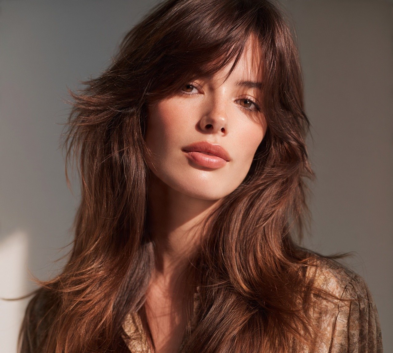 Long Wolf Cut Hairstyle