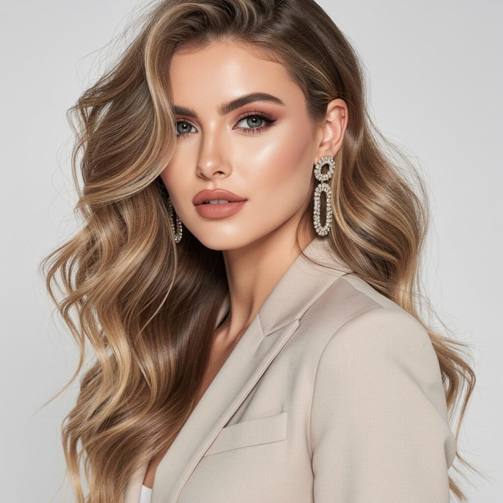 15 Trending Simple Easy Hairstyles That Look Stylish Every Day 6 Loose Beach Waves 4