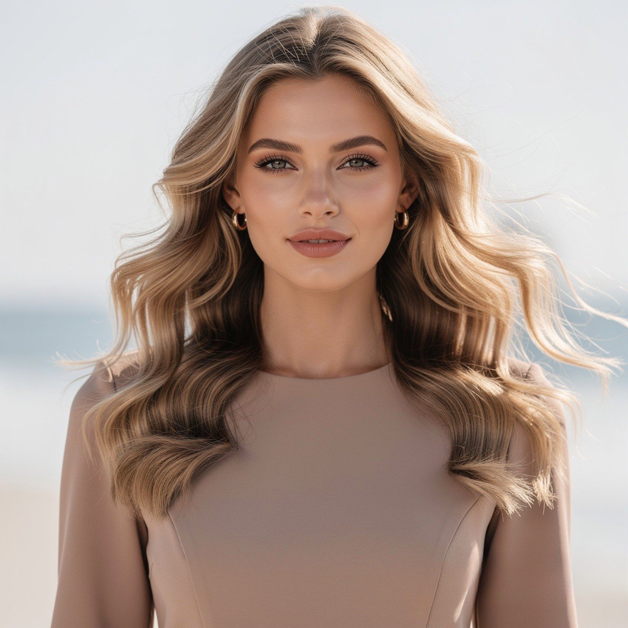 Loose Beach Waves Easy Summer Hairstyle