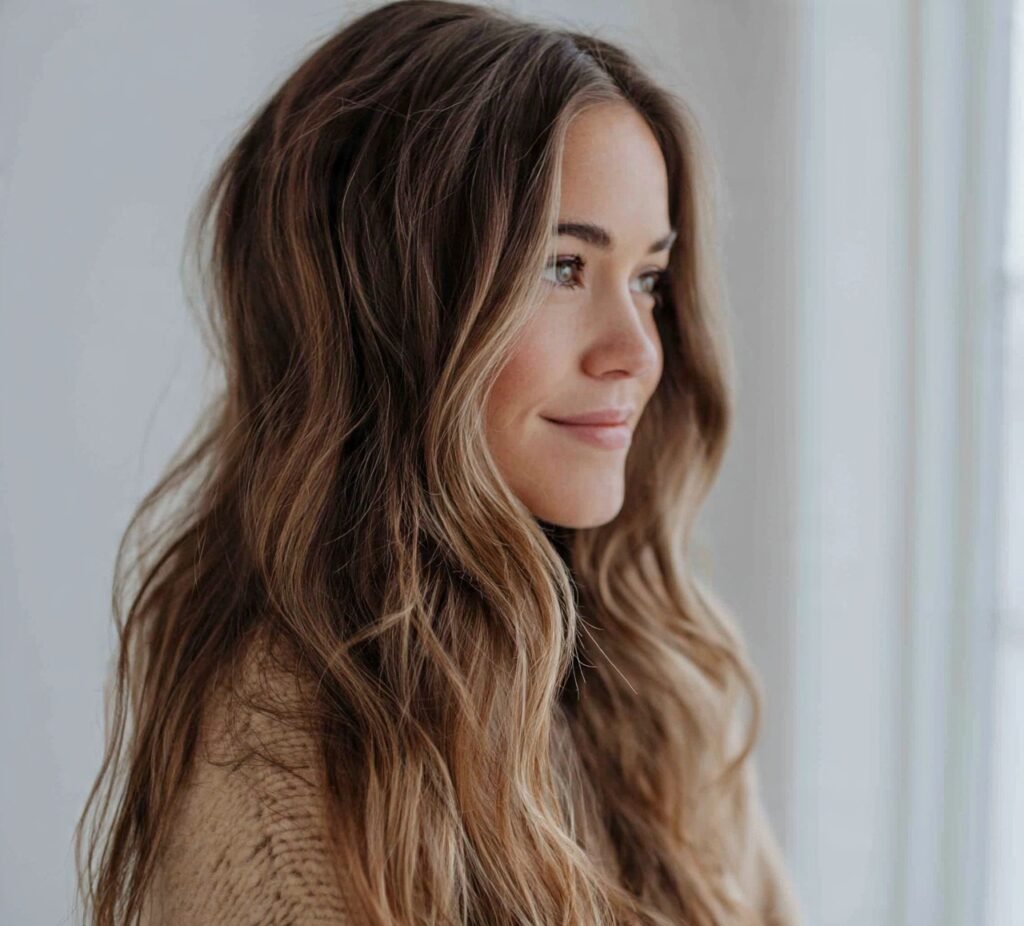 12 Must-Try Simple Hairstyles for Long Hair for a Chic Everyday Look 9 Loose Beach Waves No Heat cropped