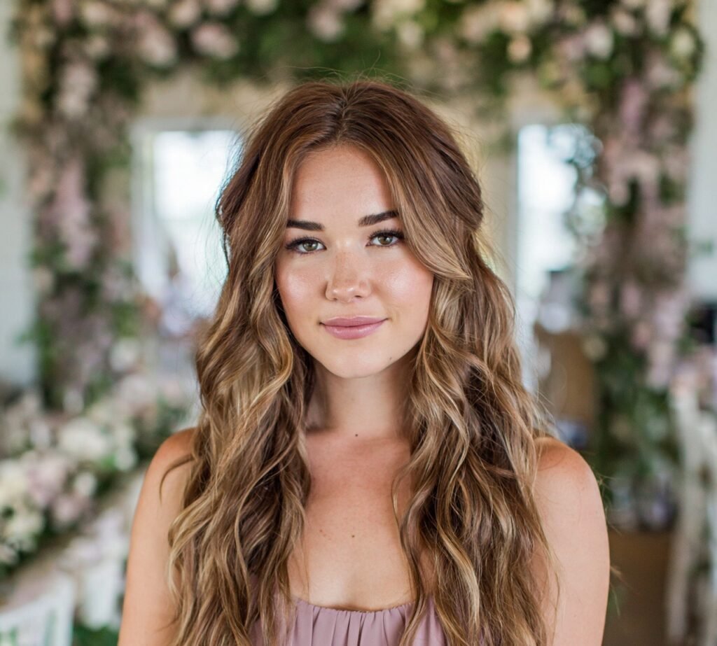 13 Stunning Wedding Hairstyles for Bridesmaids (With Styling Tips) 5 Loose Beachy Waves