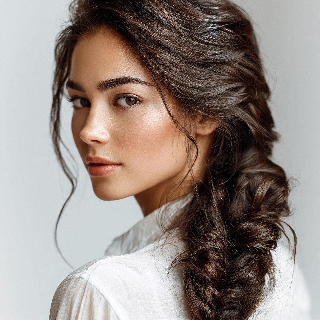 16 Trending Quick and Easy Hairstyles That Save Time and Look Gorgeous 16 Low Braided Ponytail Quick and Easy Hairstyle