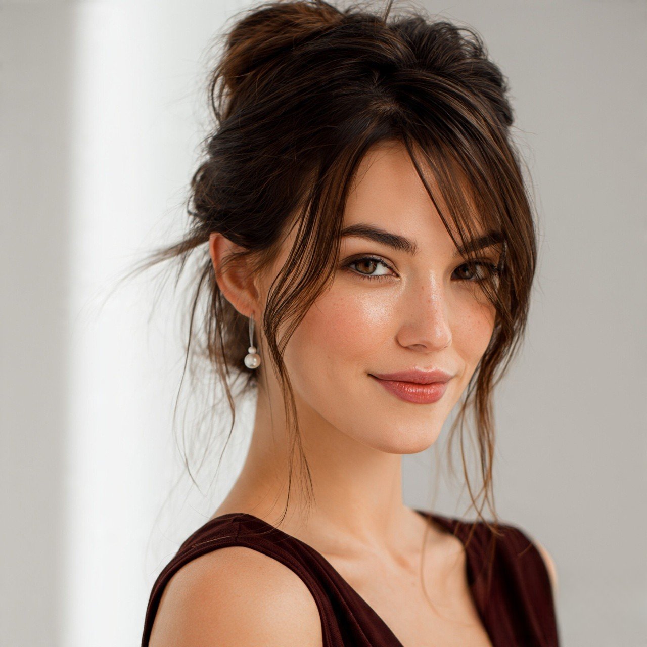 15 Trending Cute Easy Hairstyles for Every Day. 9 Low Messy Bun with Face Framing Pieces Cute Easy Hairstyle