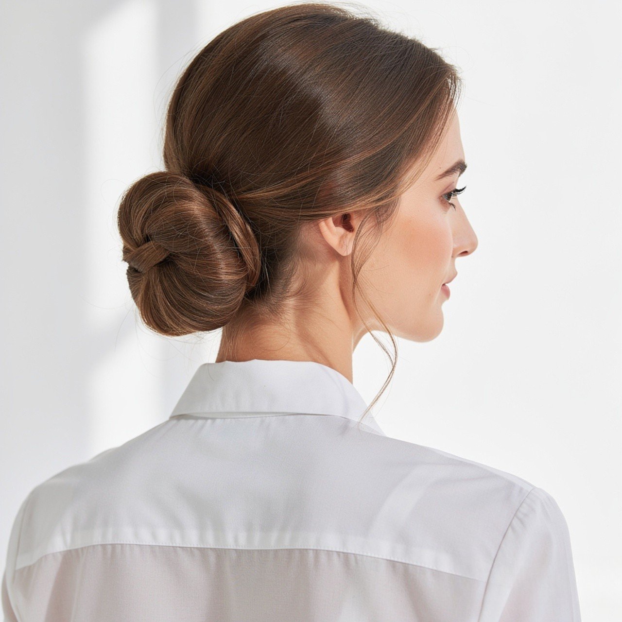 17 Trendy Summer Hairstyles for Long Hair that You’ll Love 9 Low Twisted Bun Summer Hairstyles for Long Hair