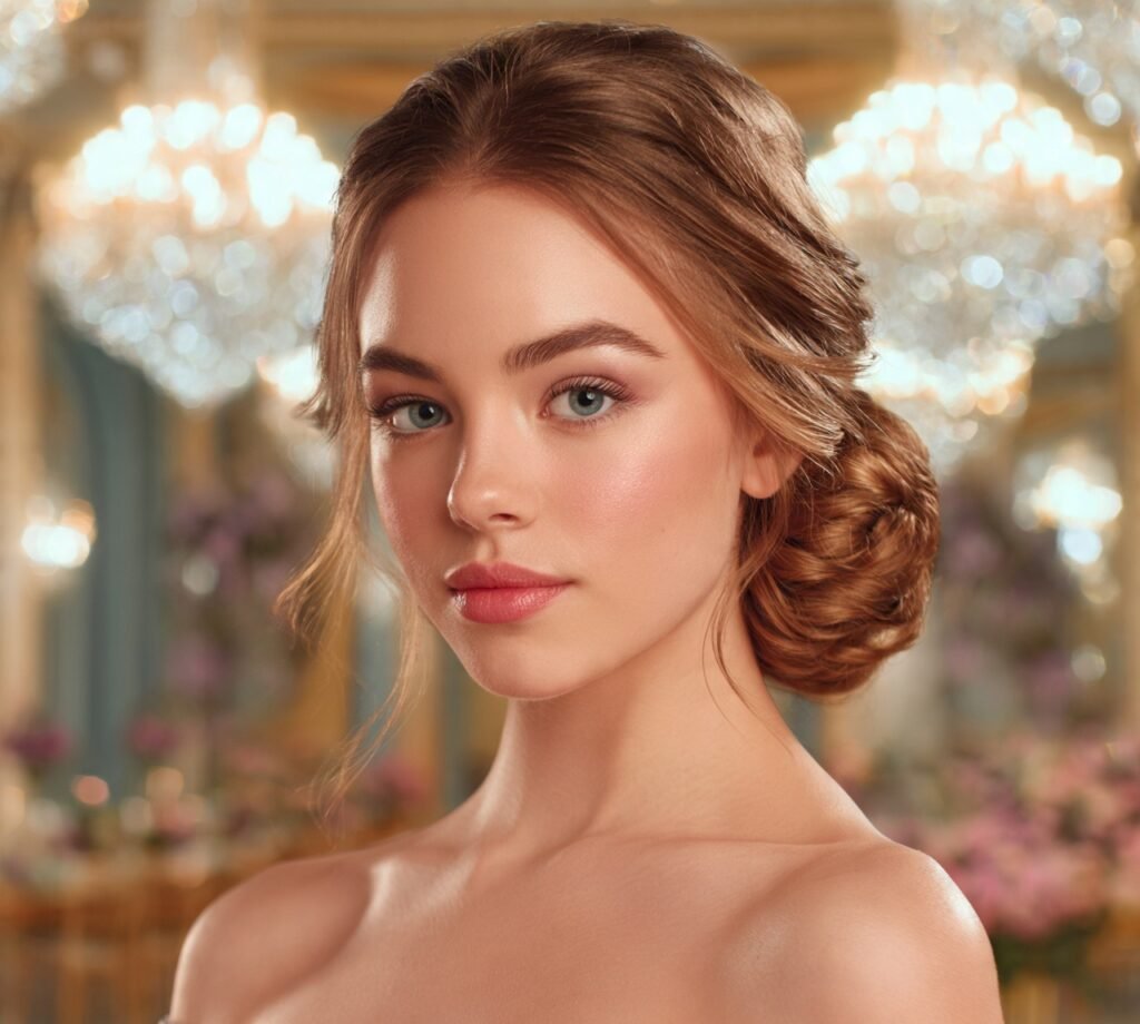 13 Stunning Prom Hairstyles for Long Hair Every Girl Will Love 8 Low Twisted Bun cropped