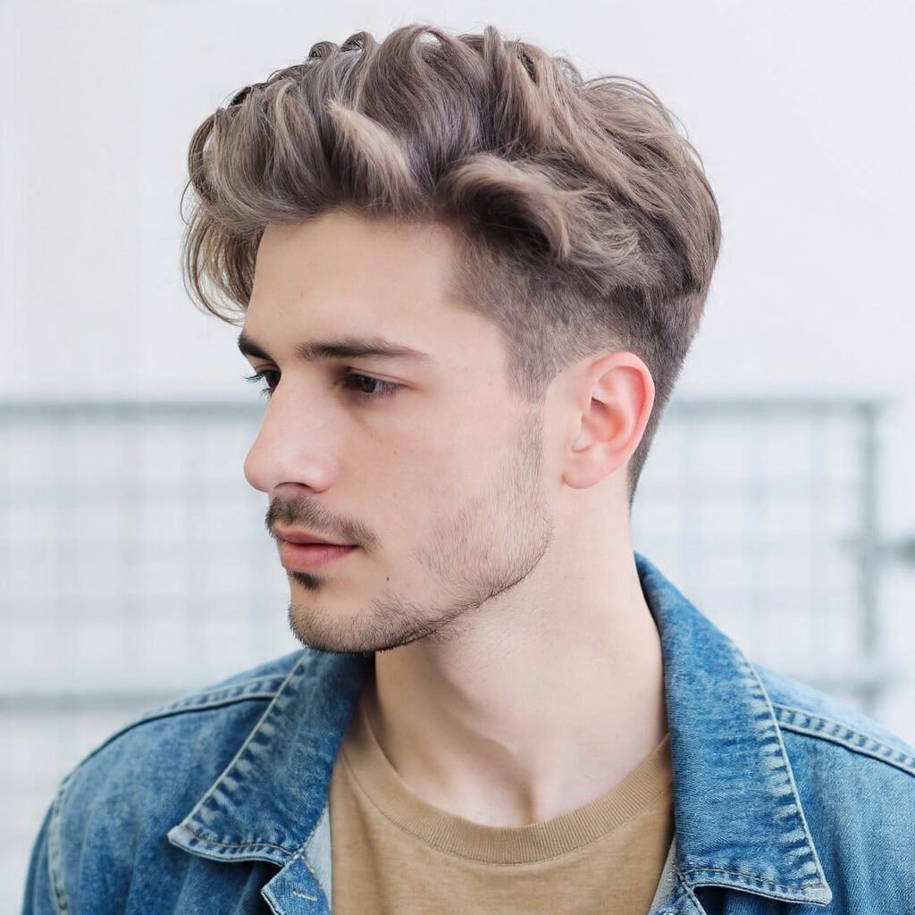 13 Trending Hairstyles for Medium Length Hair Men That Look Effortlessly Cool 11 Medium Hair with Fade For Men