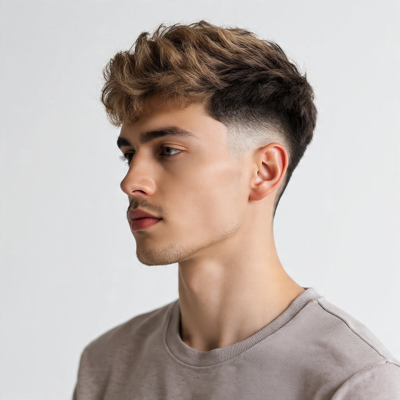 Medium Undercut For Men