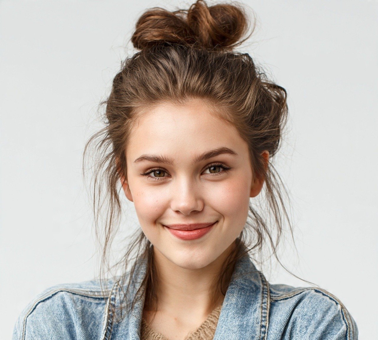 Easy Hairstyles for Long Hair: 15 Gorgeous Ideas Worth Pinning 9 Messy High Bun cropped