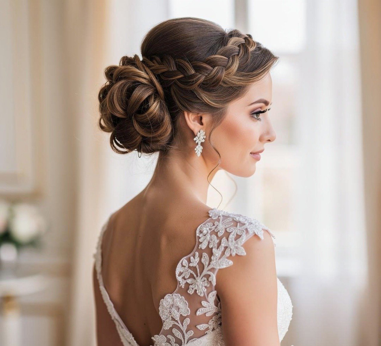 Modern Bridal Ponytail Wedding Hairstyles