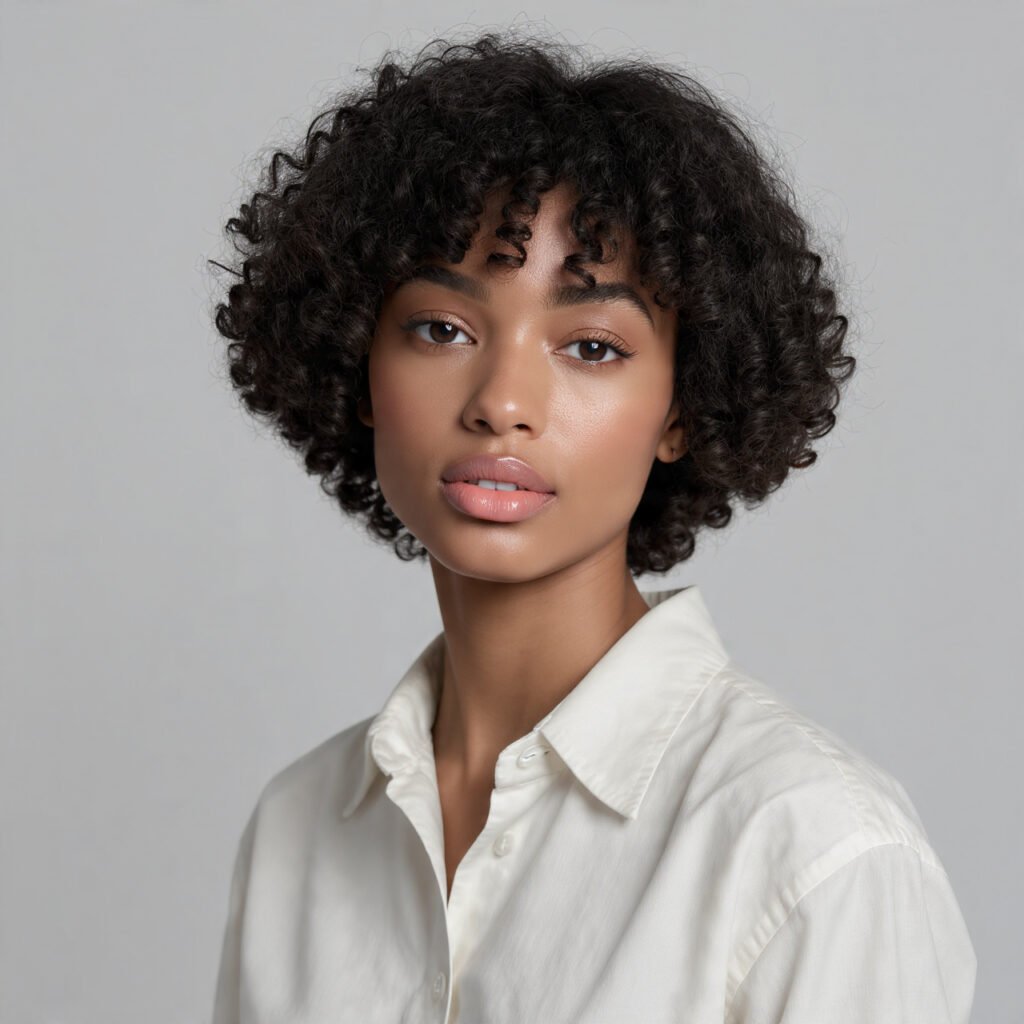 18 Trending Black Bob Hairstyles for Bold, Beautiful Style 19 Natural Coily Black Bob