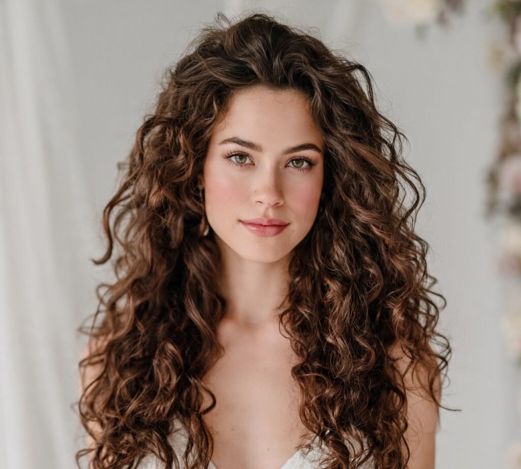 Natural Curls Left Loose