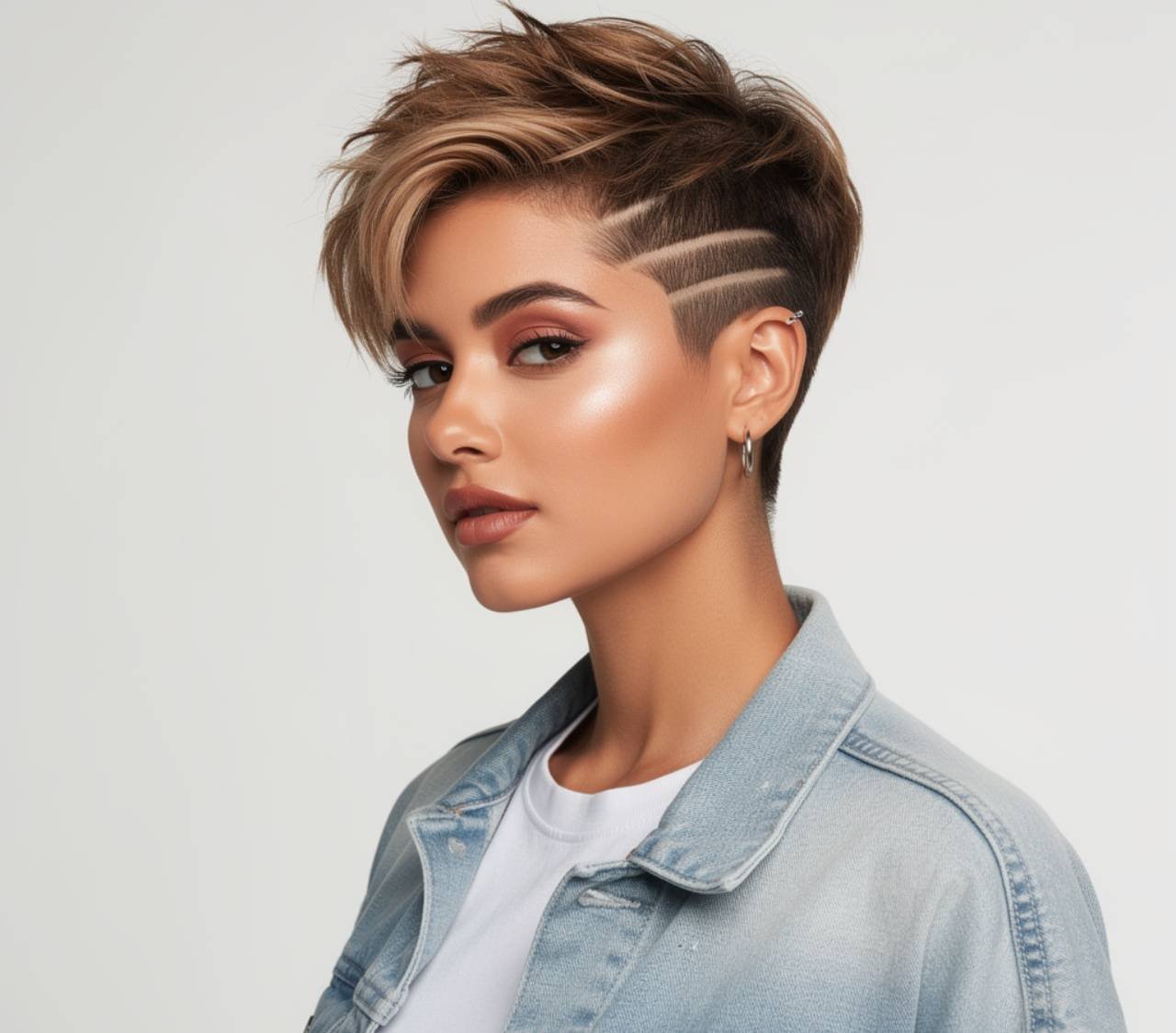 Ombre Pixie Short Quick Weave Hairstyles for Low Maintenance