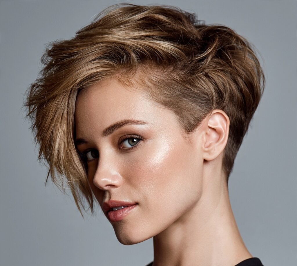 17 Edgy Pixie Bob Hairstyles for Bold, Effortless Style 7 Pixie Bob with Undercut