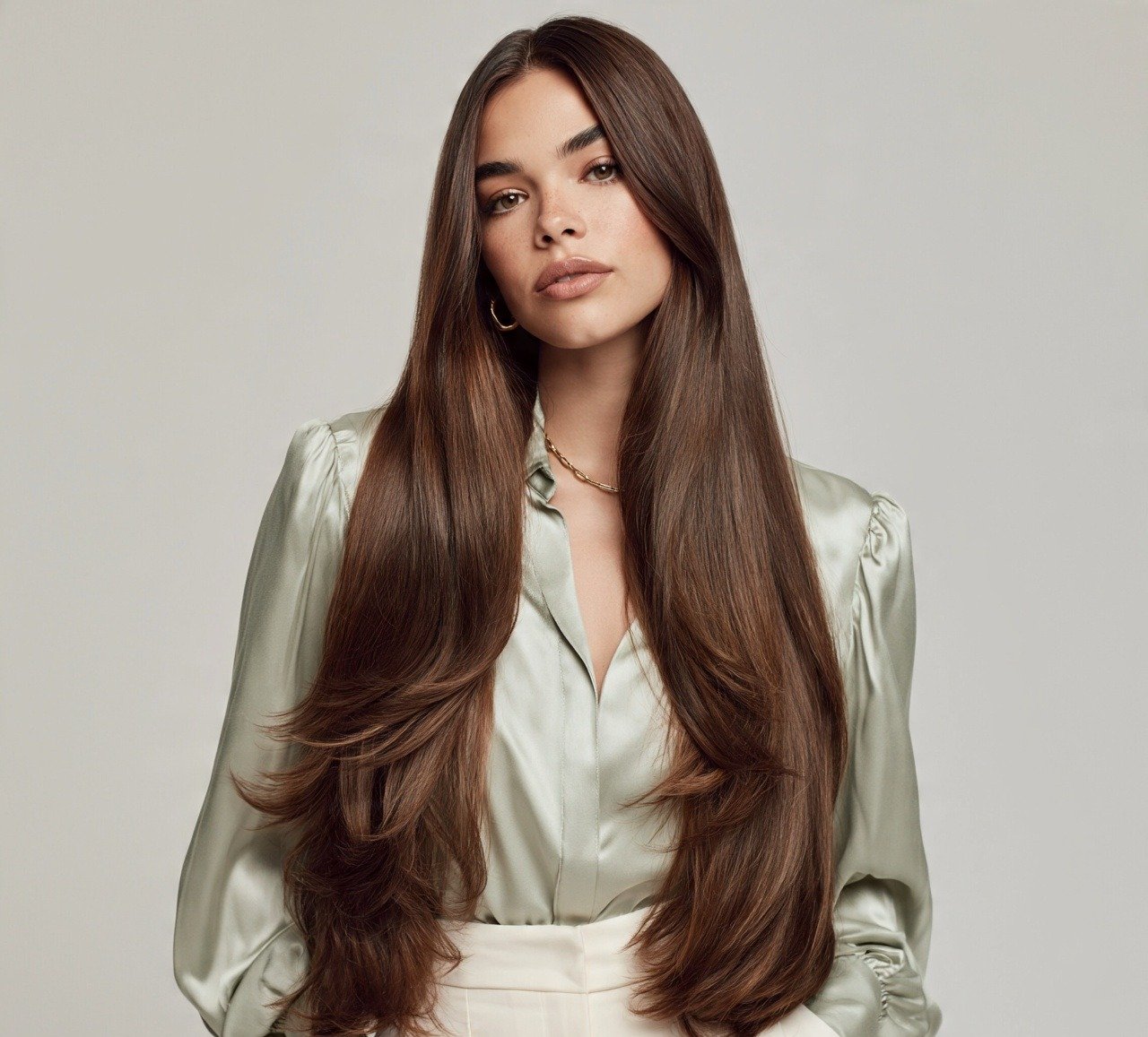 17 Stunning Layered Haircuts for Long Hair That Deserve Your Attention 4 Point-Cut Layered Haircut for Long Hair