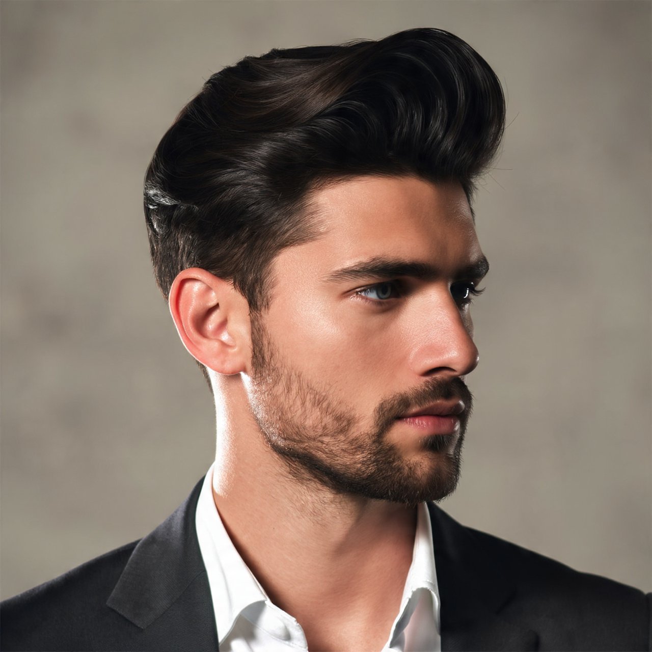 15 Trending Oval Head Hairstyles Men That Always Look Stylish 5 Pompadour For Oval Head Hairstyle Men