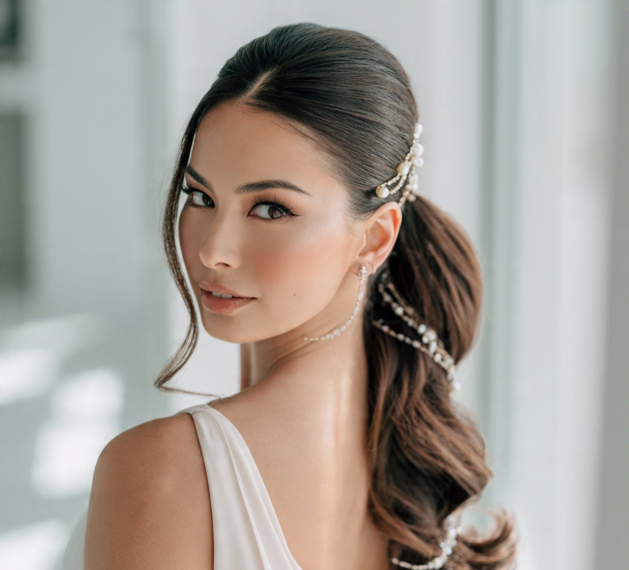 Ponytail with Hair Jewelry cropped