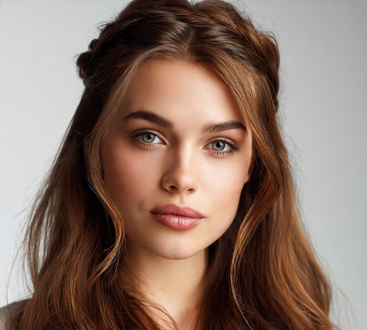 Cute Hairstyles For Long Hair: 16 Stunning Ideas 6 Romantic Half Up Twist with Loose Ends Cute Hairstyle
