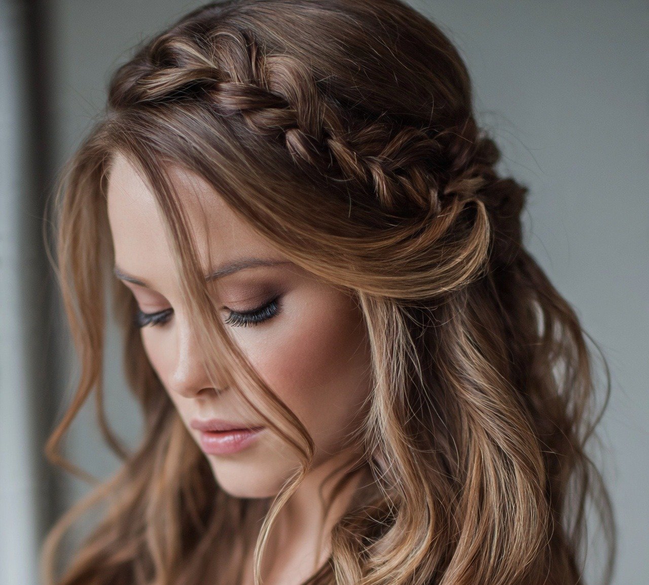 Wedding Hairstyles for Long Hair: 15 Trending Ideas for Your Big Day 3 Romantic Waterfall Braid Wedding Hairstyle For Long Hair