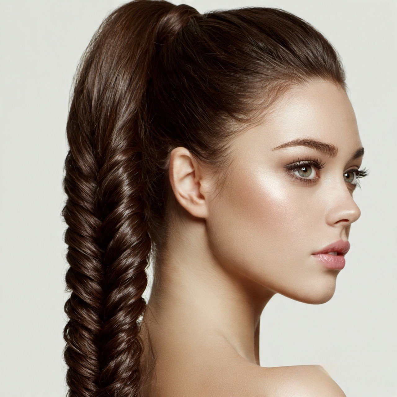 14 Trending Easy Hairstyles for Long Hair You’ll Love 14 Rope Braid Ponytail For Long Hair