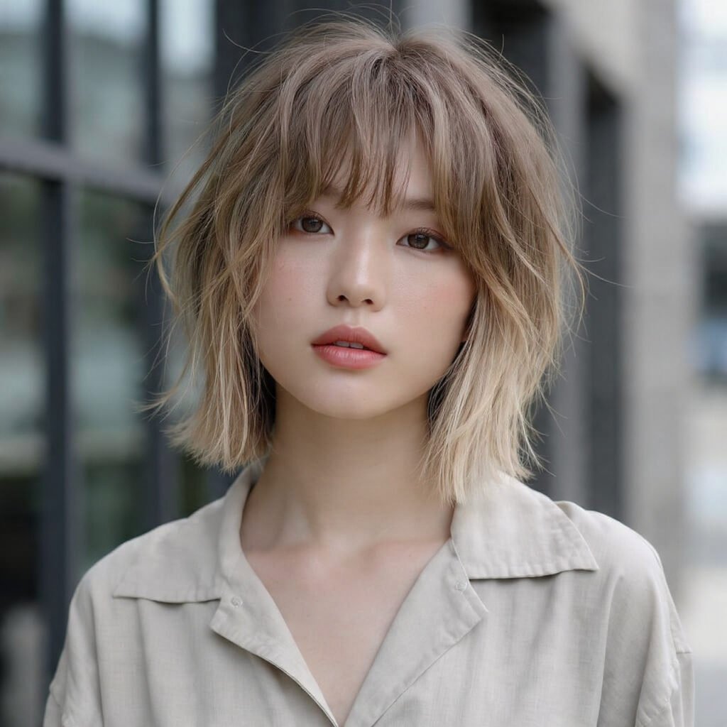 Trending Medium Bob Hairstyles: 15 Gorgeous Ideas Worth Saving on Pinterest 12 Shaggy Medium Bob