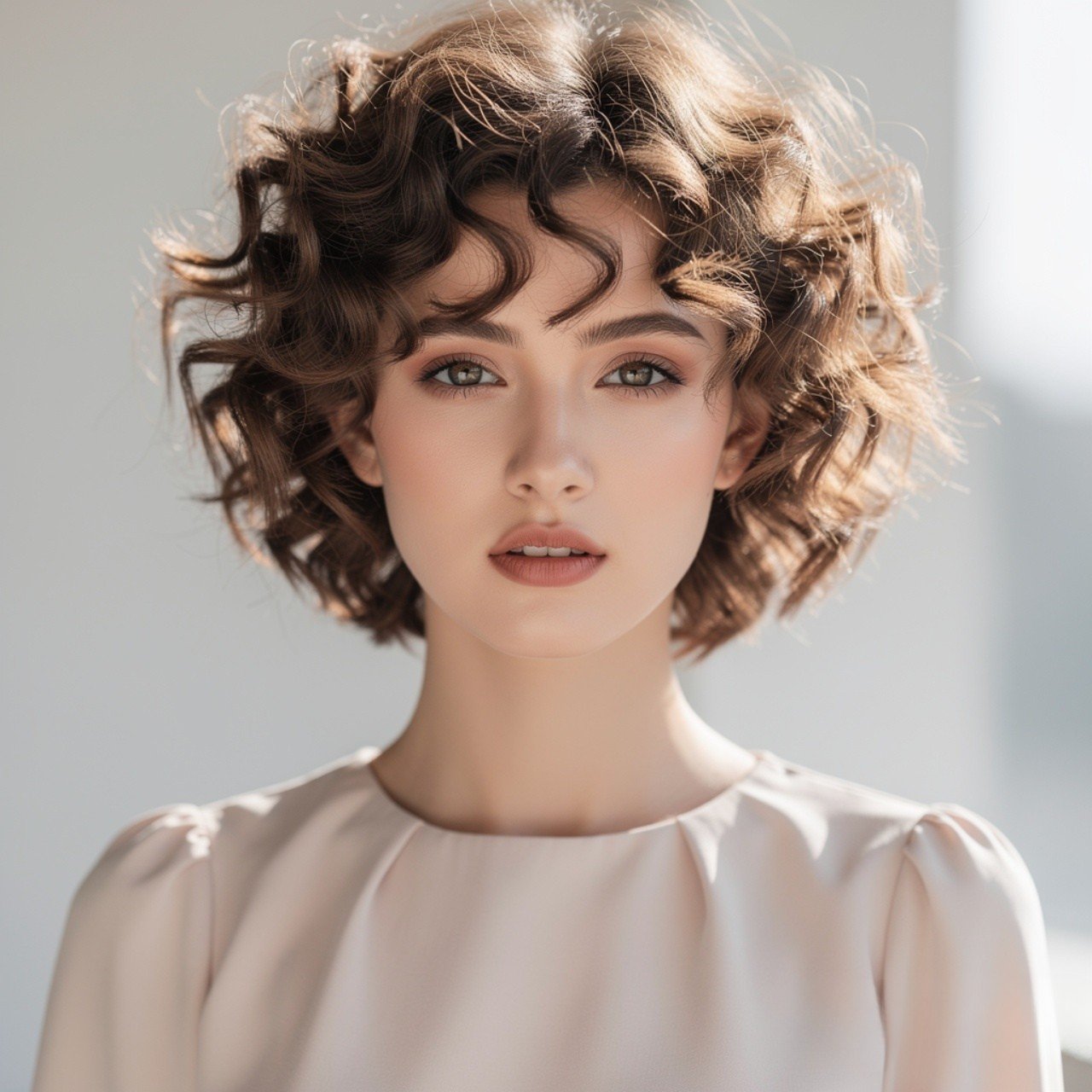 14 Trendy Summer Hairstyles for Short Hair that You’ll Love 15 Short Curly Style Summer Hairstyle for Short Hair