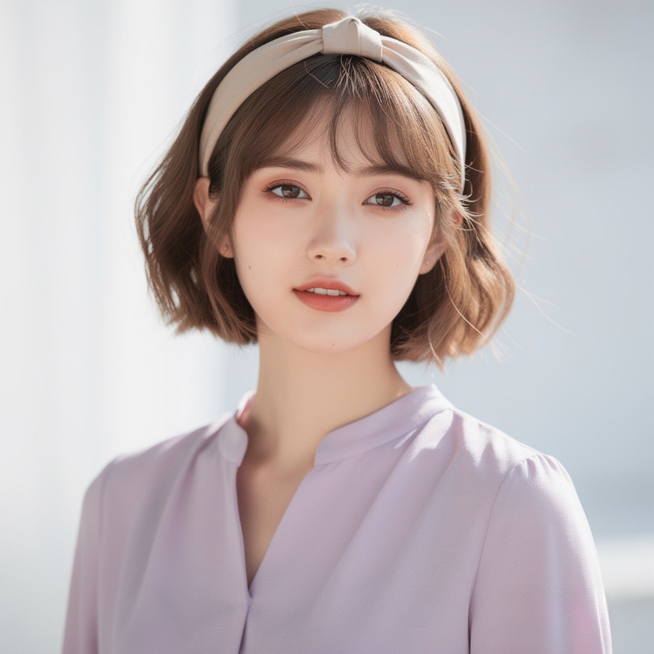 14 Trendy Summer Hairstyles for Short Hair that You’ll Love 13 Short Hair with Headband Summer Hairstyle for Short Hair