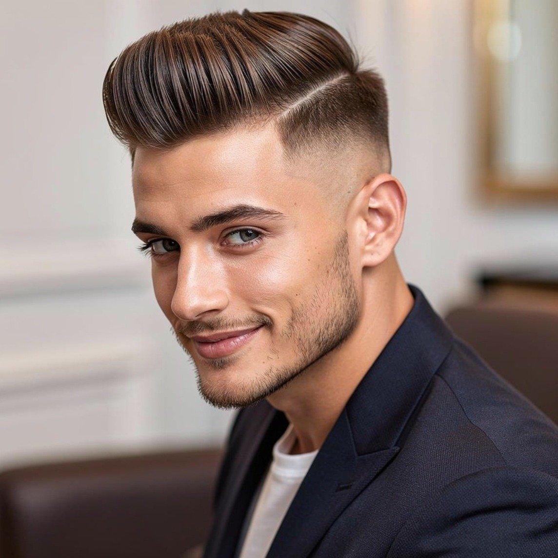 15 Trending Simple Hairstyles for Men That Look Clean and Stylish 6 Short Quiff