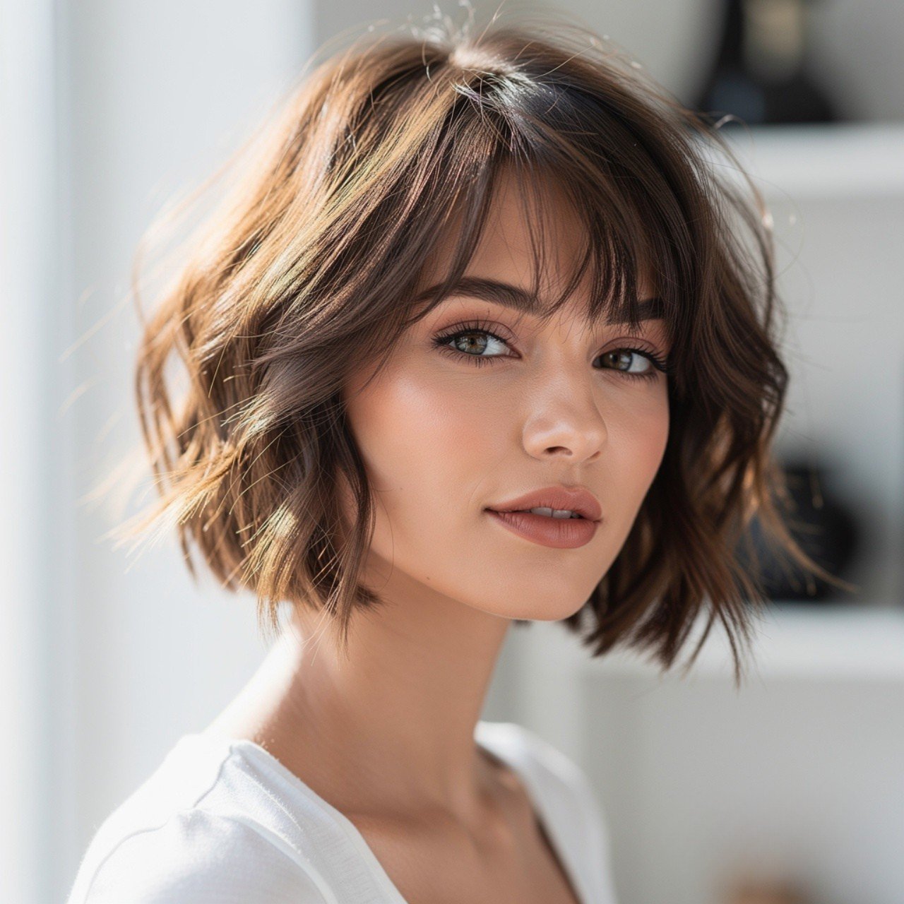 Short Shag Cut Easy Hairstyle