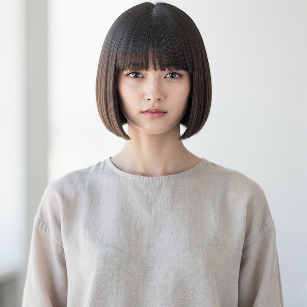 Short Straight A Line Bob