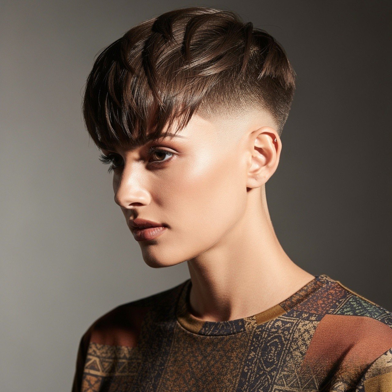 Hairstyles for Short Hair with Bangs: 15 Trendy Ideas that You'll Love 16 Short Undercut with Bangs Hairstyle for Short Hair