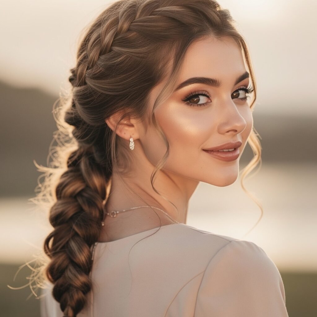 15 Trending Simple Easy Hairstyles That Look Stylish Every Day 8 Side Braid 3