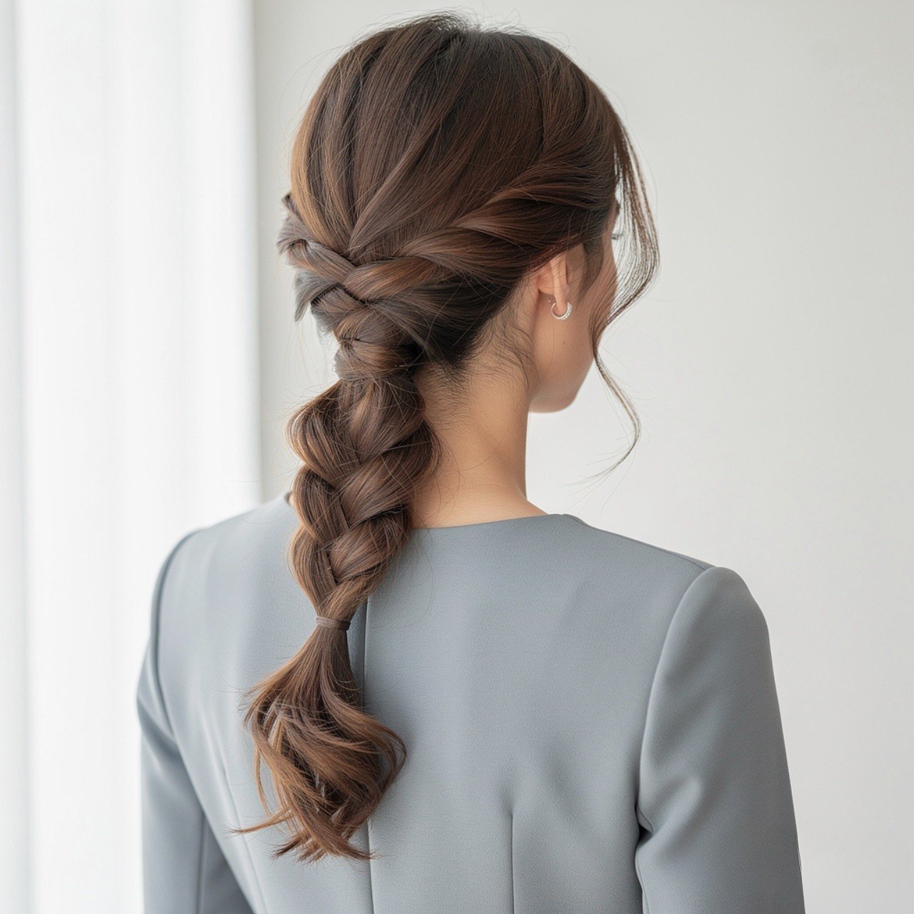 Side Braid Easy Summer Hairstyle