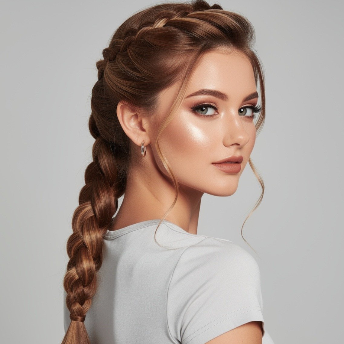 15 Trending Simple Braided Hairstyles That Are Stylish and Easy to Recreate 3 Side Braid