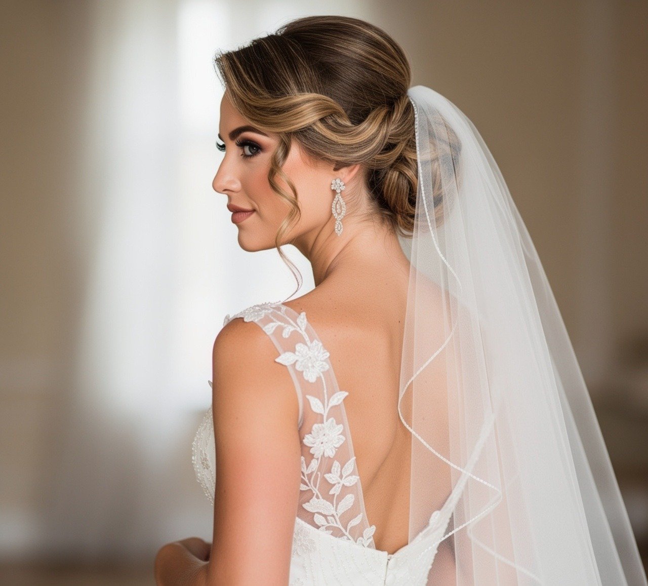 17 Romantic Side Hairstyles Wedding Ideas for an Elegant Bridal Look 15 Side Hairstyles Wedding with Veil