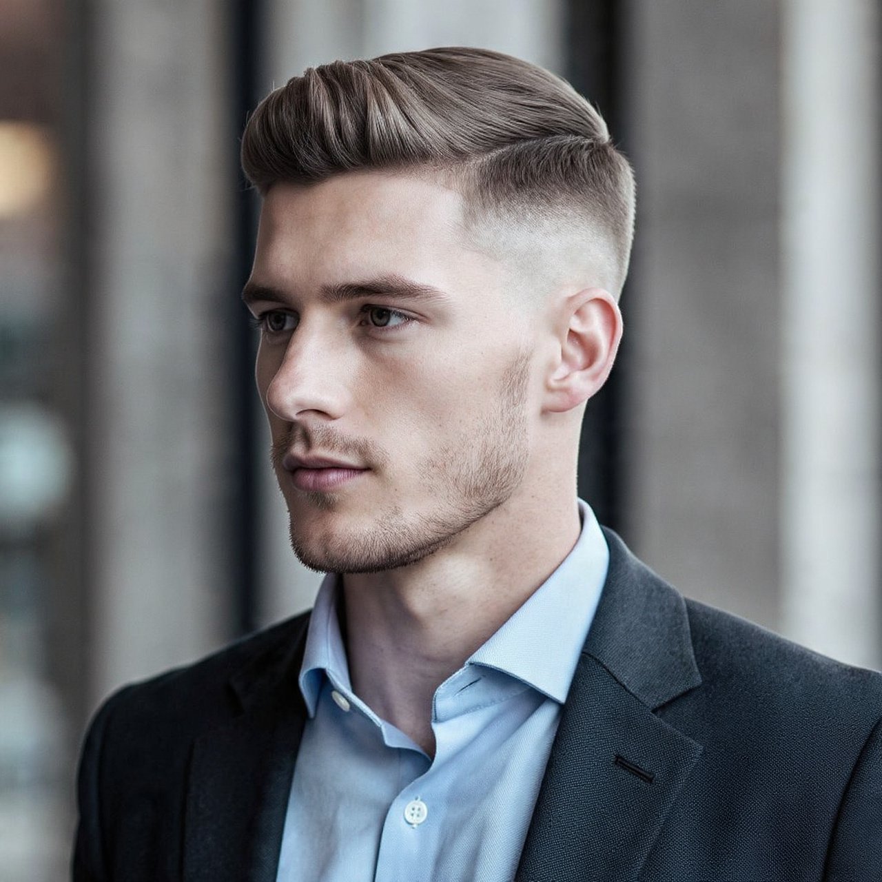 Side Part For Men 1