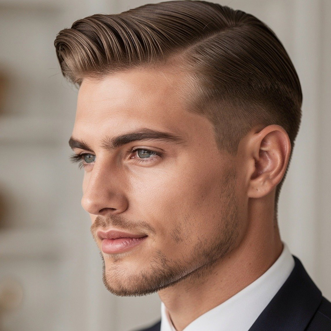 15 Trending Simple Hairstyles for Men That Look Clean and Stylish 5 Side Part Hairstyle 2