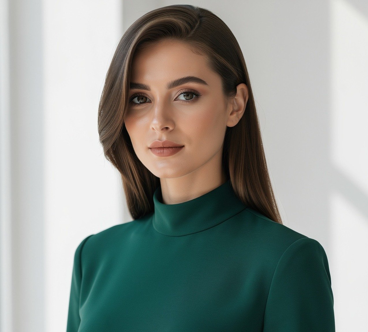 Side Part Hairstyle for Long Straight Hair