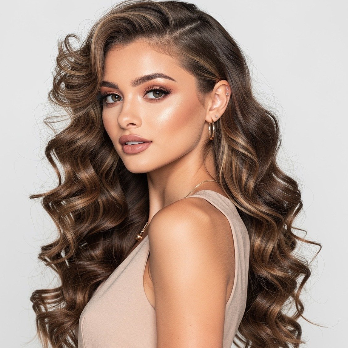 15 Trending Simple Curly Hairstyles That Are Easy and Beautiful 6 Side Swept Curls 2