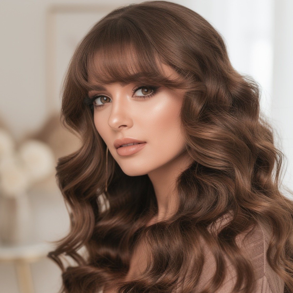 15 Trending Ideas Curly Hairstyles With Bangs That Actually Flatter Every Curl Type 5 Side Swept Curly Bangs