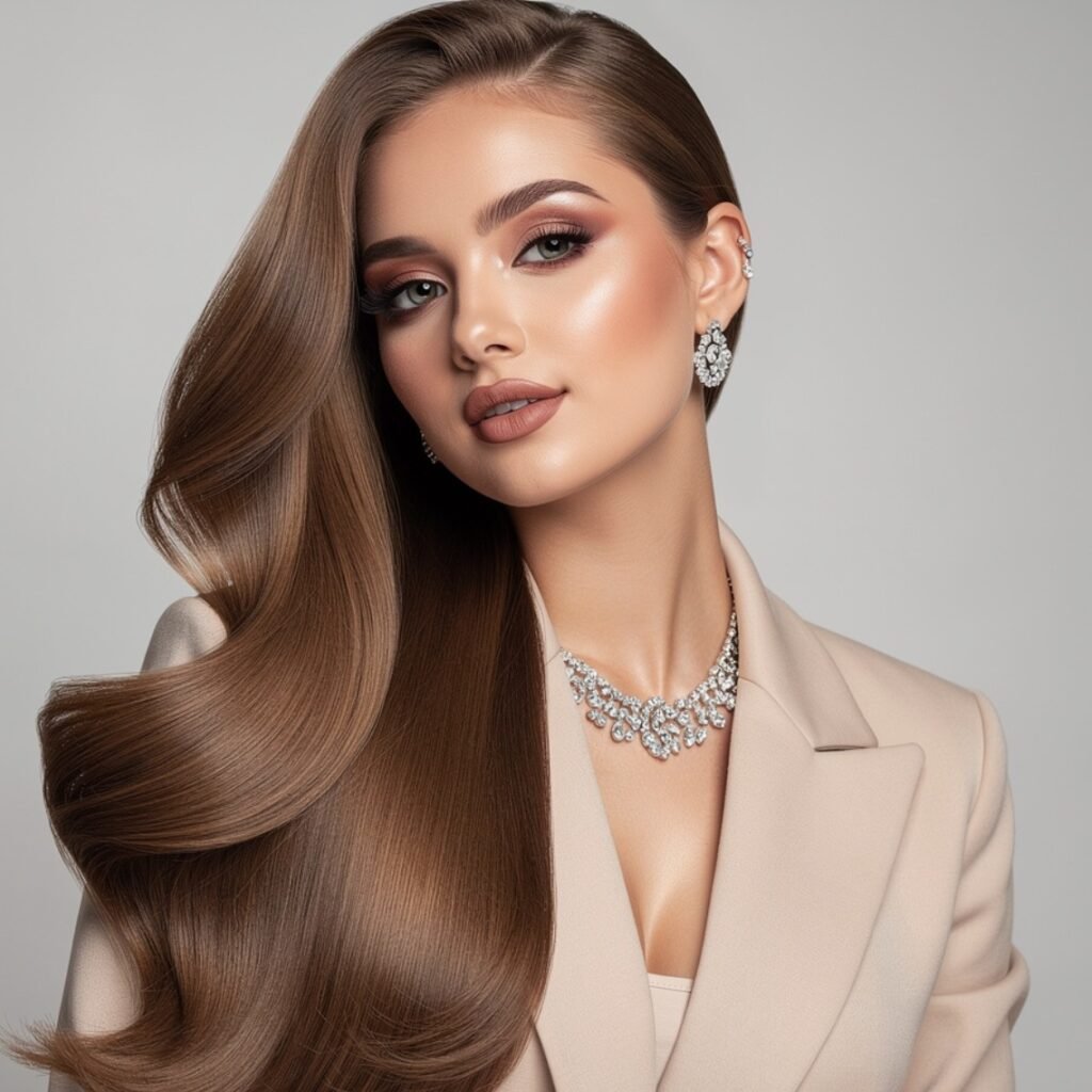 15 Trending Simple Easy Hairstyles That Look Stylish Every Day 15 Side Swept Hair
