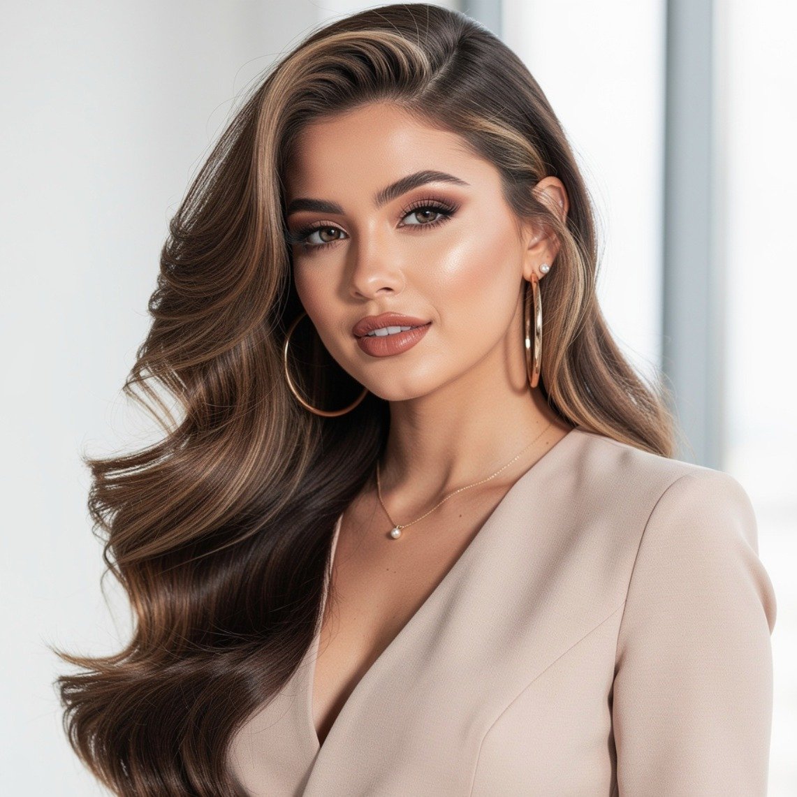 Side Swept Hairstyle