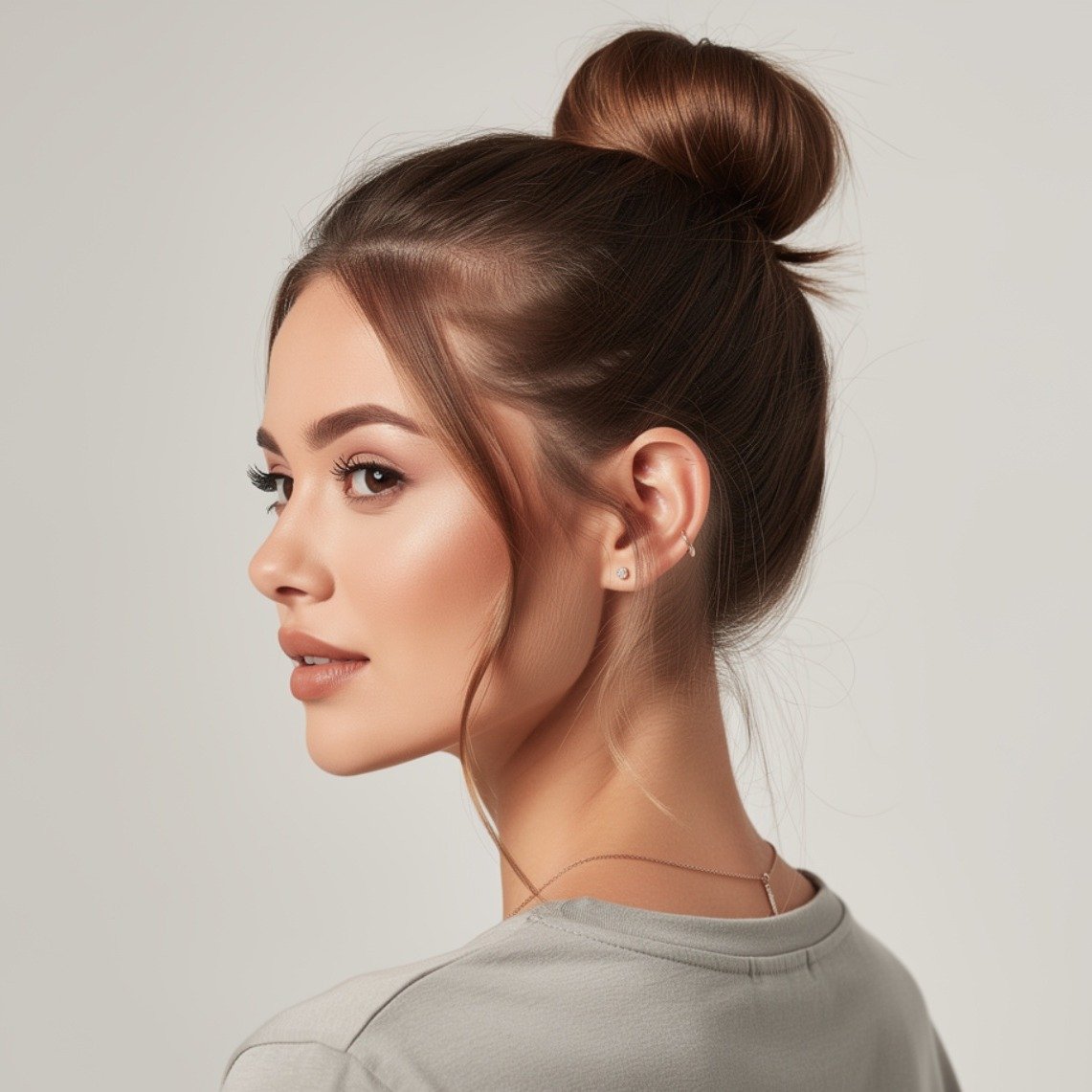 Simple Top Knot 2