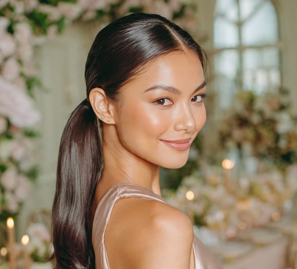 Sleek Low Ponytail 5