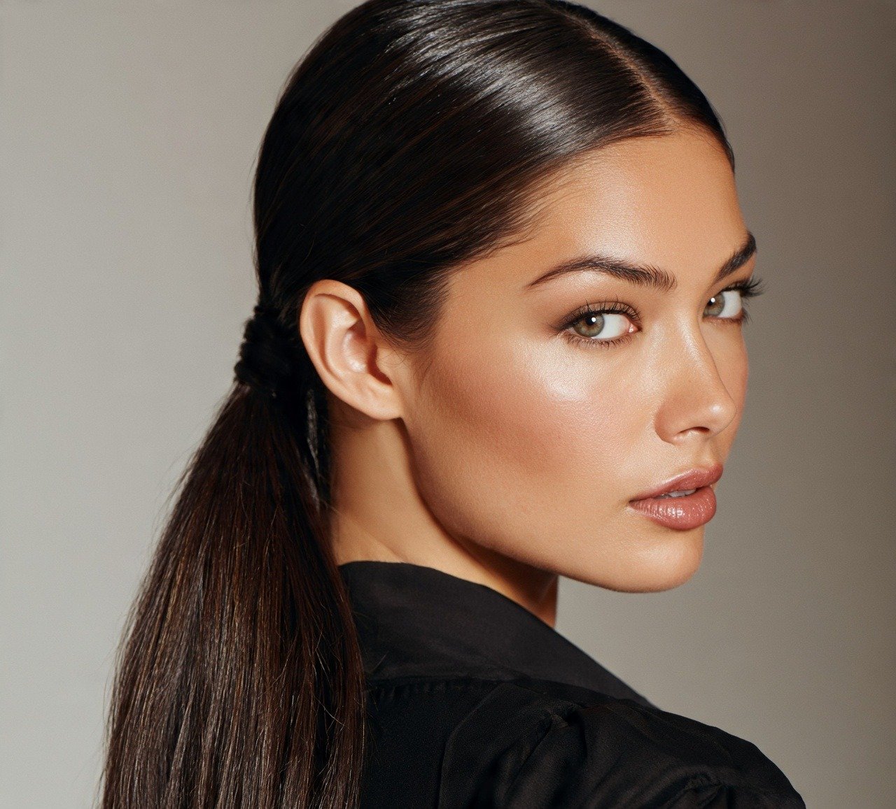 Long Hair Hairstyles: 17 Trending Ideas for Your Next Salon Visit 17 Sleek Low Ponytail For Long Hair 1