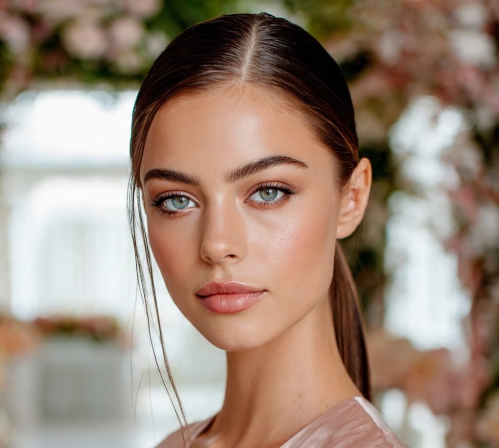Sleek Low Ponytail cropped